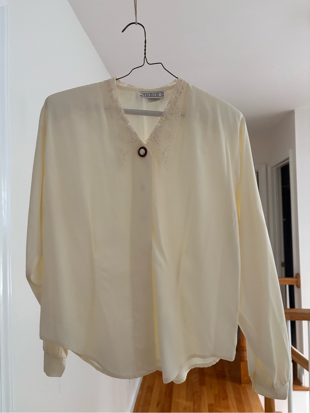 Cream Women’s Vintage Top